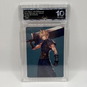 2025 MTG Final Fantasy Cloud Ex-Soldier 50/53 Graded 10 Gem Mint Collectible